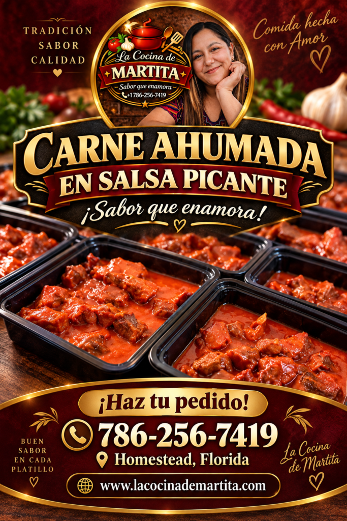 Carne Ahumada En Salsa Picante